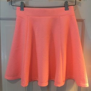 H&M Divided skateskirt Flare Neon Skirt size XS